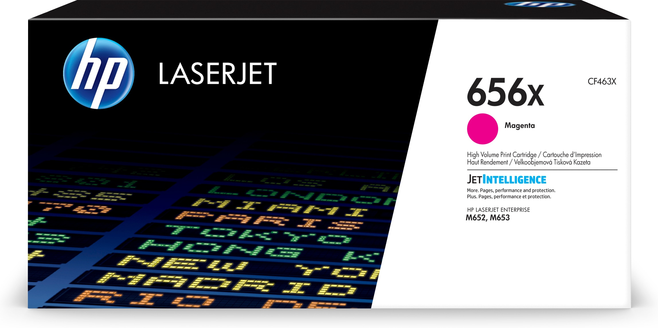 Hp Värikasetti Magenta 656x - M652/m653