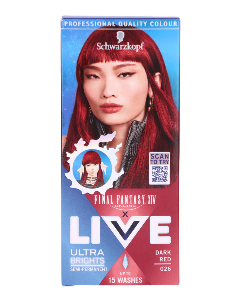 Schwarzkopf Live Final Fantasy XIV Dark Red (U) 50 ml