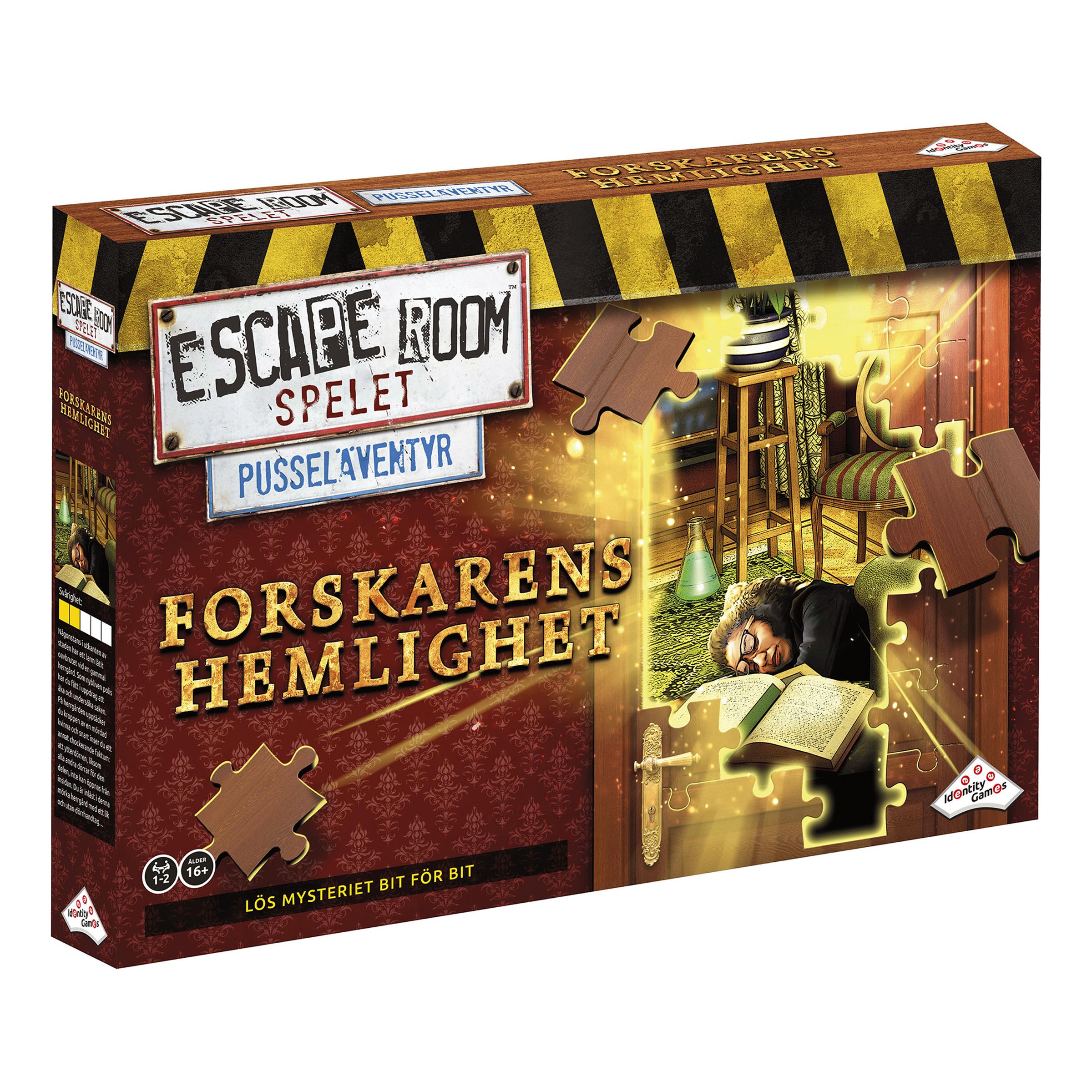 Escape Room Palapeliseikkailu Tutkijan Salaisuus