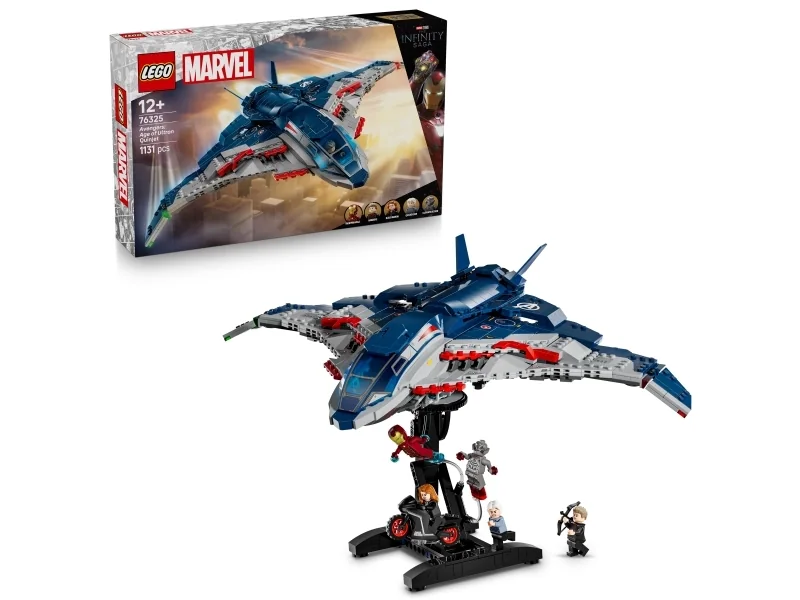 LEGO Super Heroes 76325 Avengers: Age of Ultron Quinjet