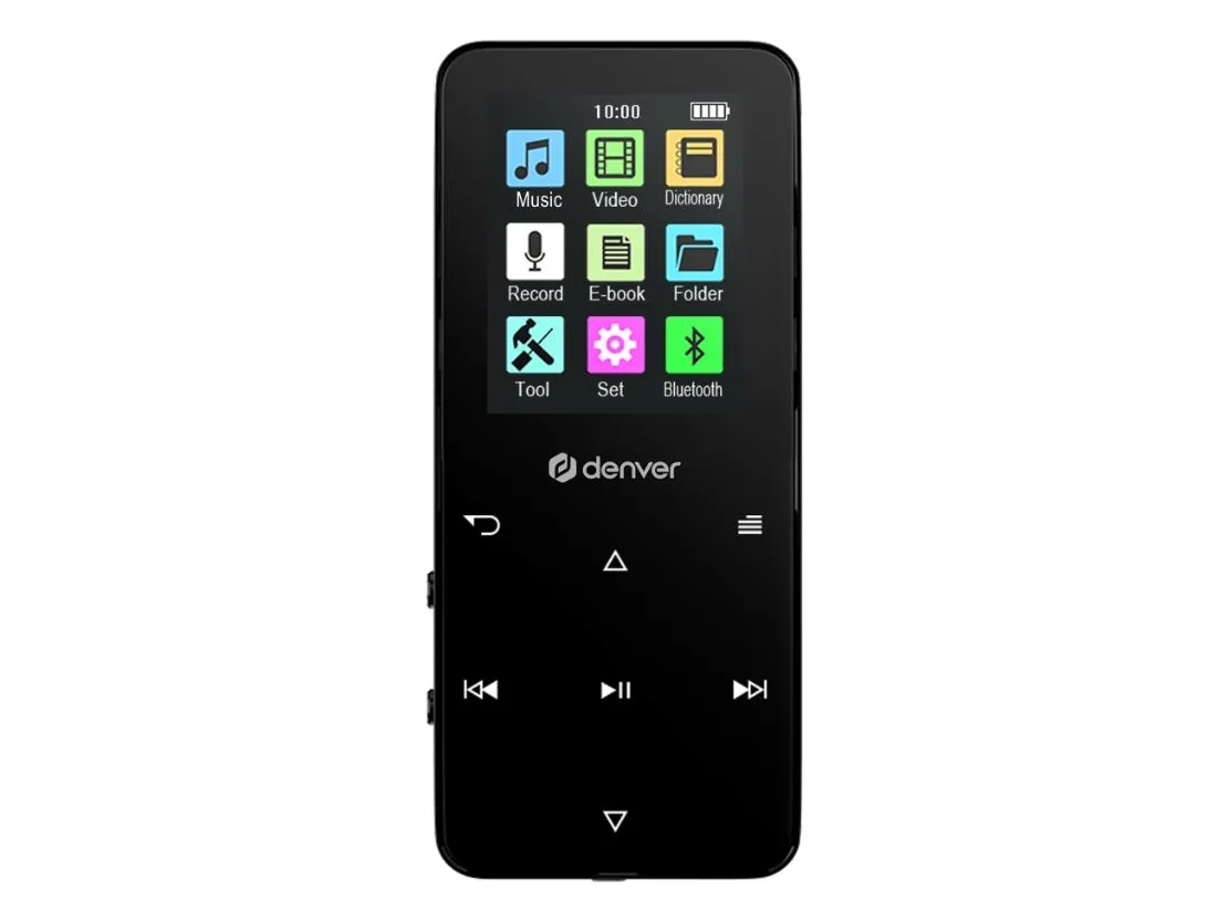 Denver MP-1830B, MP4-soitin, 4 GB, IPS, musta