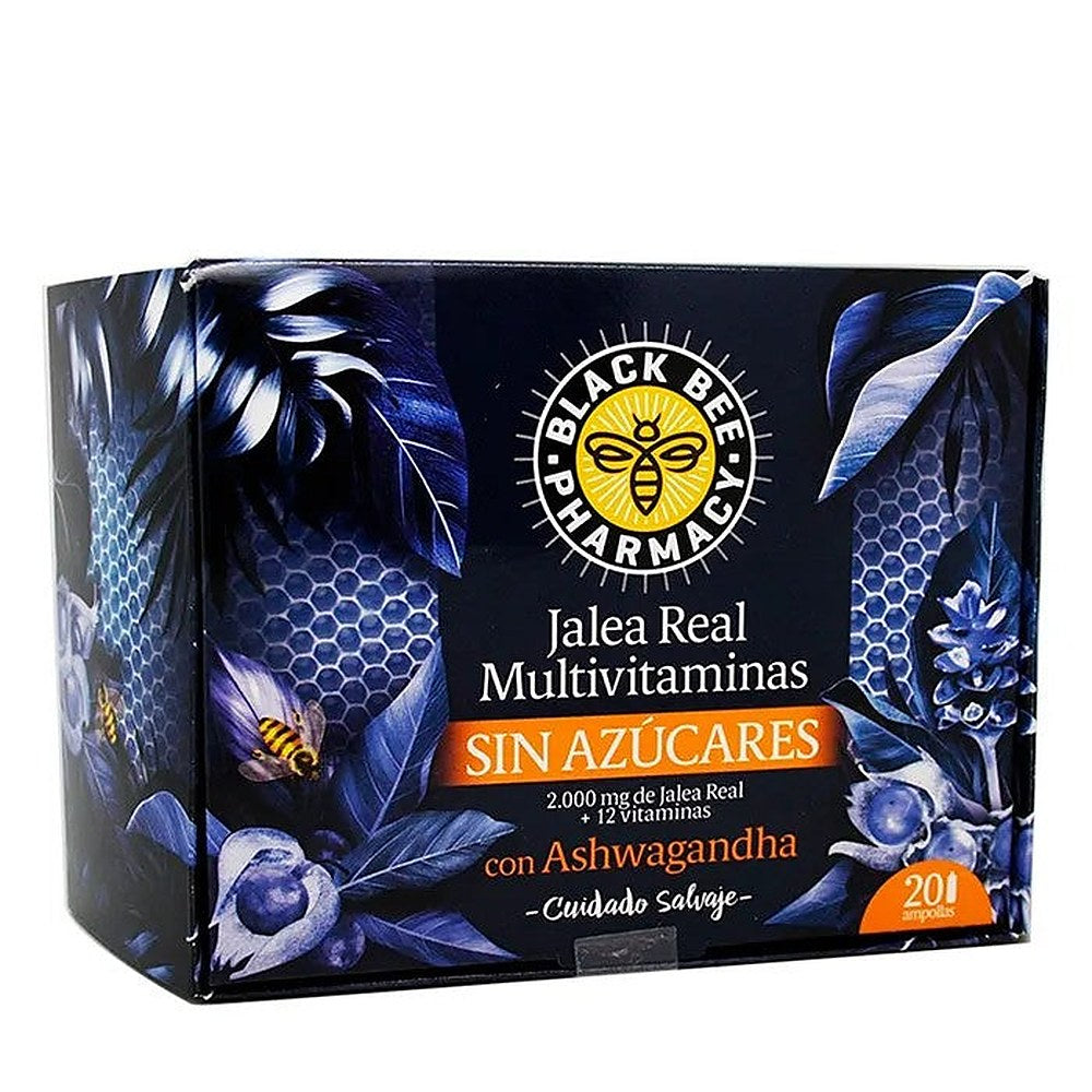 Black Bee Royal Jelly Multivitamins 20 injektiopulloa 10 ml