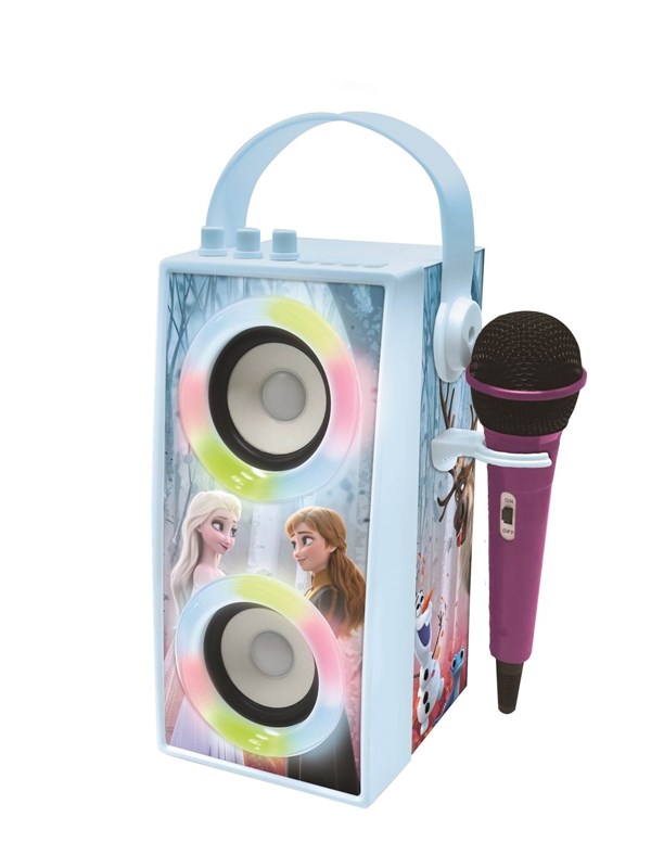 Kannettava Bluetooth®-kaiutin valotehosteilla Frozen