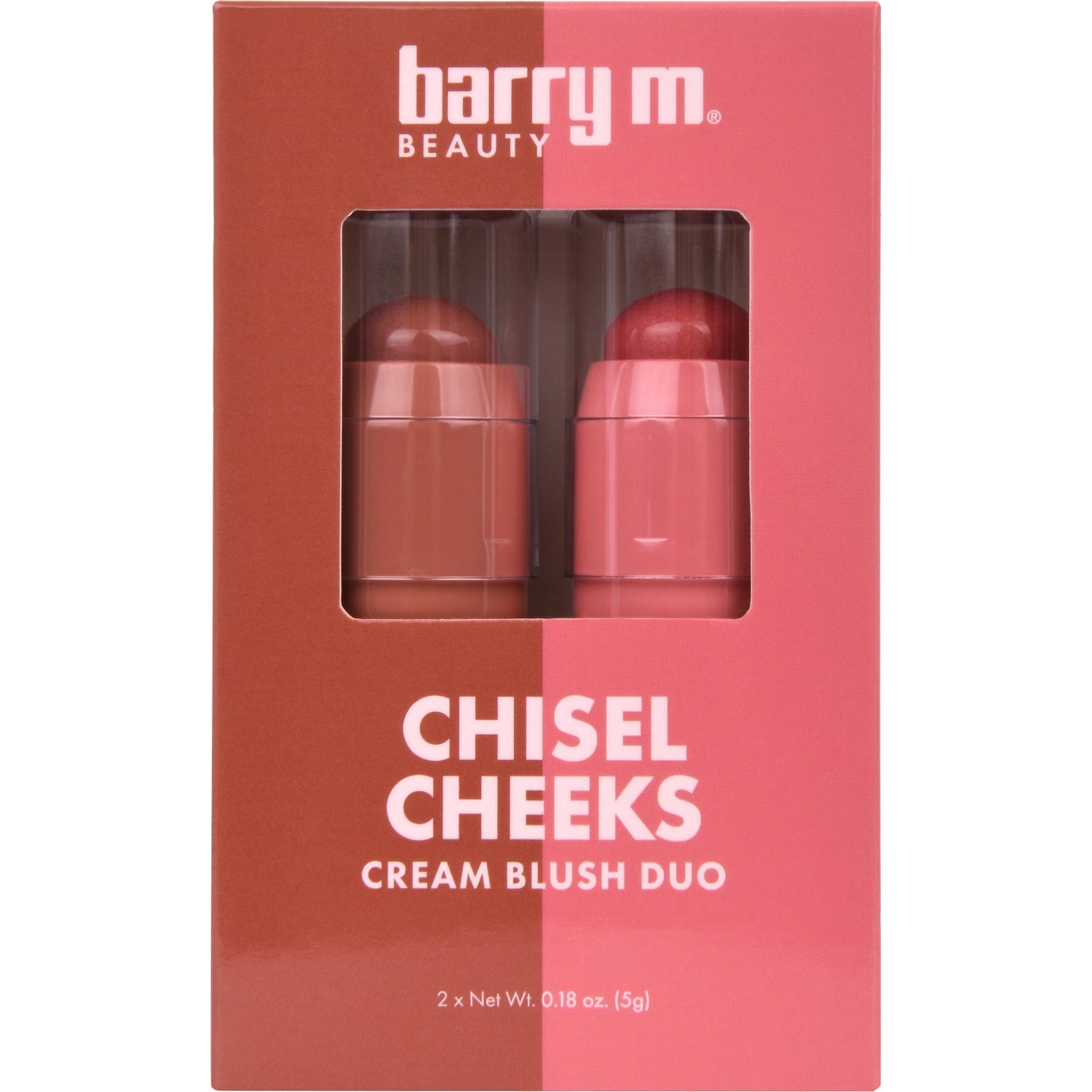 Barry M Chisel Cheeks Blush Creams Blushed/Rosy - 10 g