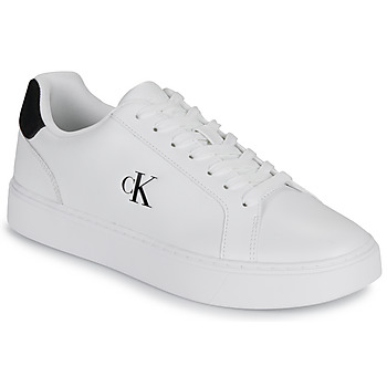 Calvin Klein Matalavartiset tennarit 'Classic Lace-up' musta / valkoinen