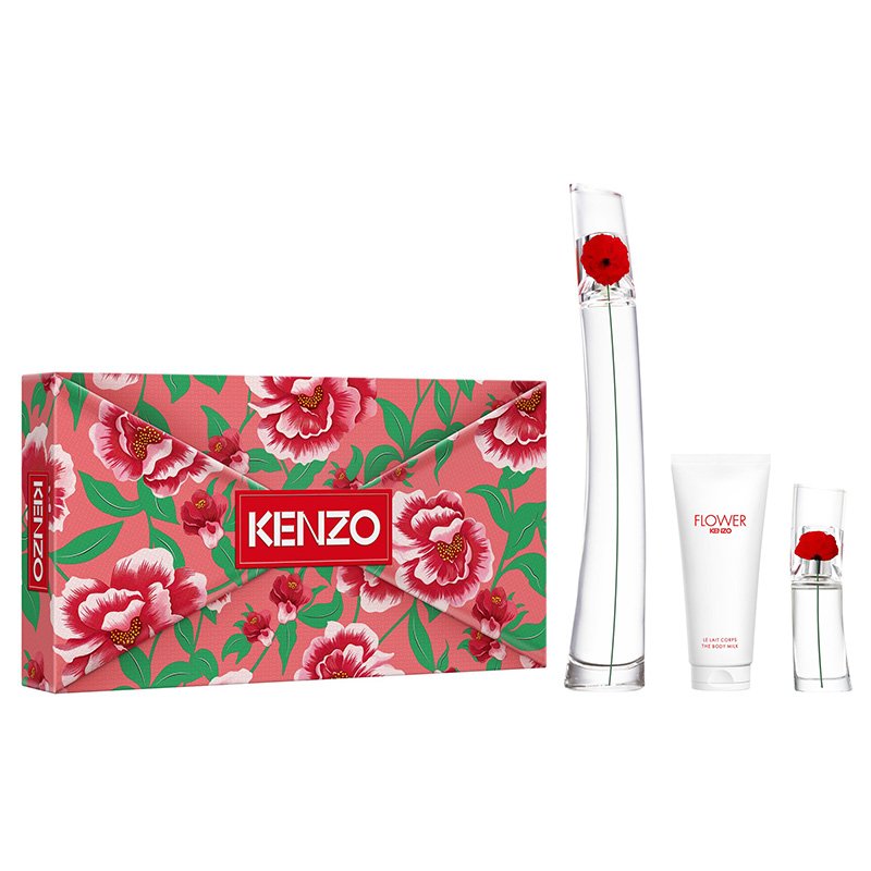 Kenzo Flower By Kenzo lahjapaketti 3 kappaletta