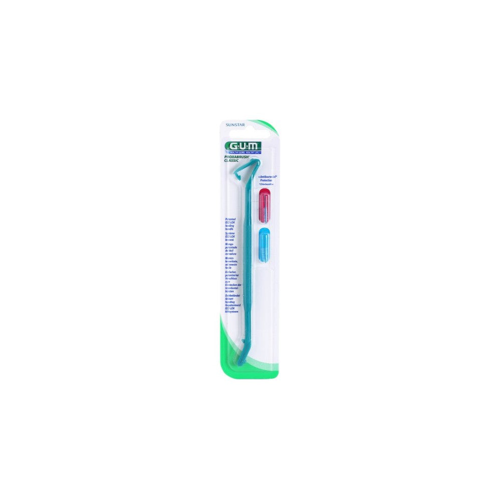 Sunstar Gum Portaspazzolino Proxabrush Classic 2 ricariche di gomma — Spazzolino interdentale