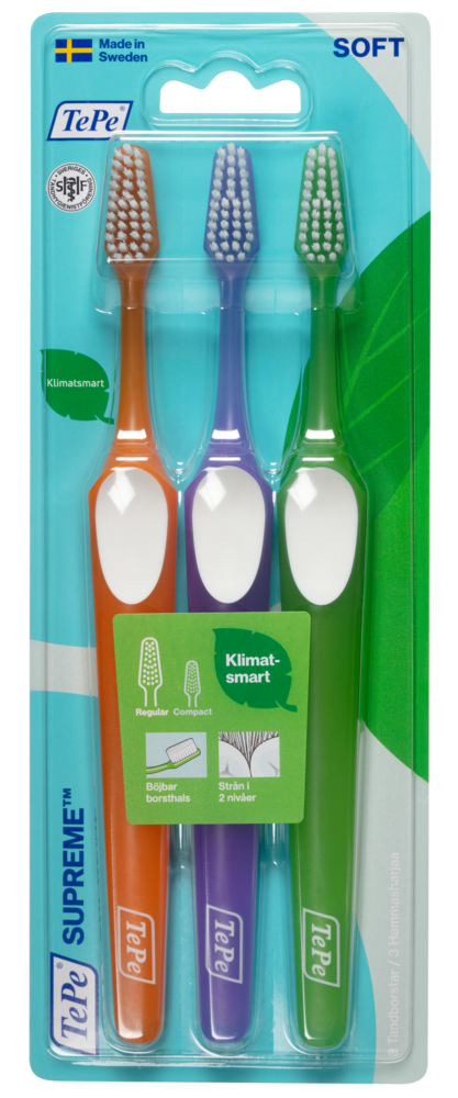 TePe hammasharja Supreme Soft 3 kpl