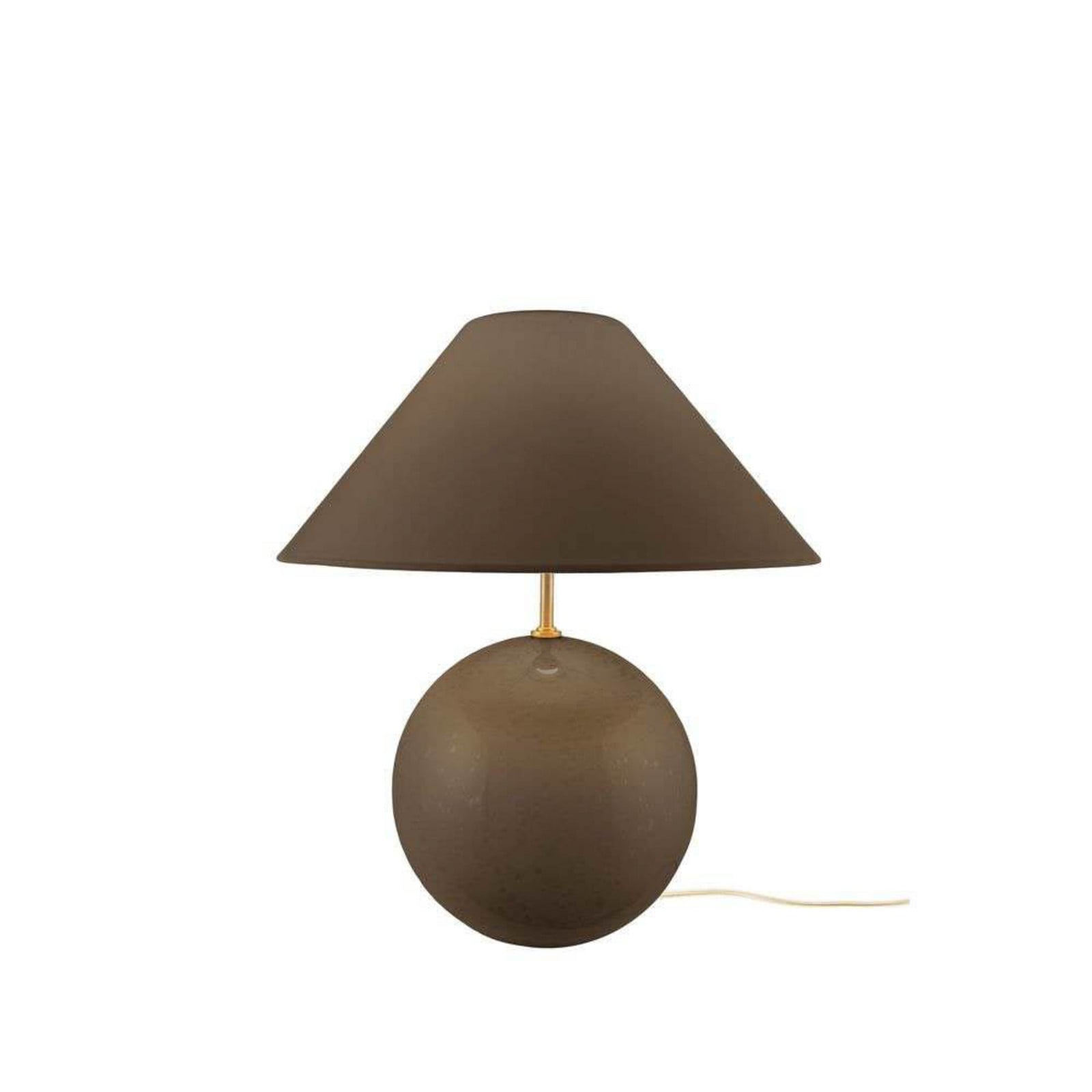 Iris 35 pöytävalaisin Mocha - Globen Lighting - Olohuone - Vintage / retro - Lasi - Yksilamppuinen