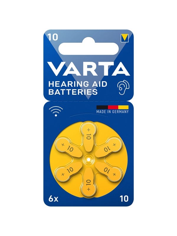 Varta Kuulolaitteiden paristot tyyppi 10 6-läpipainopakkaus