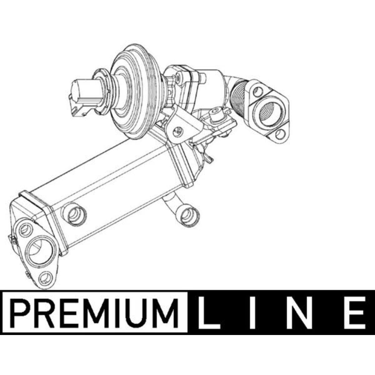 EGR-jäähdytin MAHLE CE 9 000P