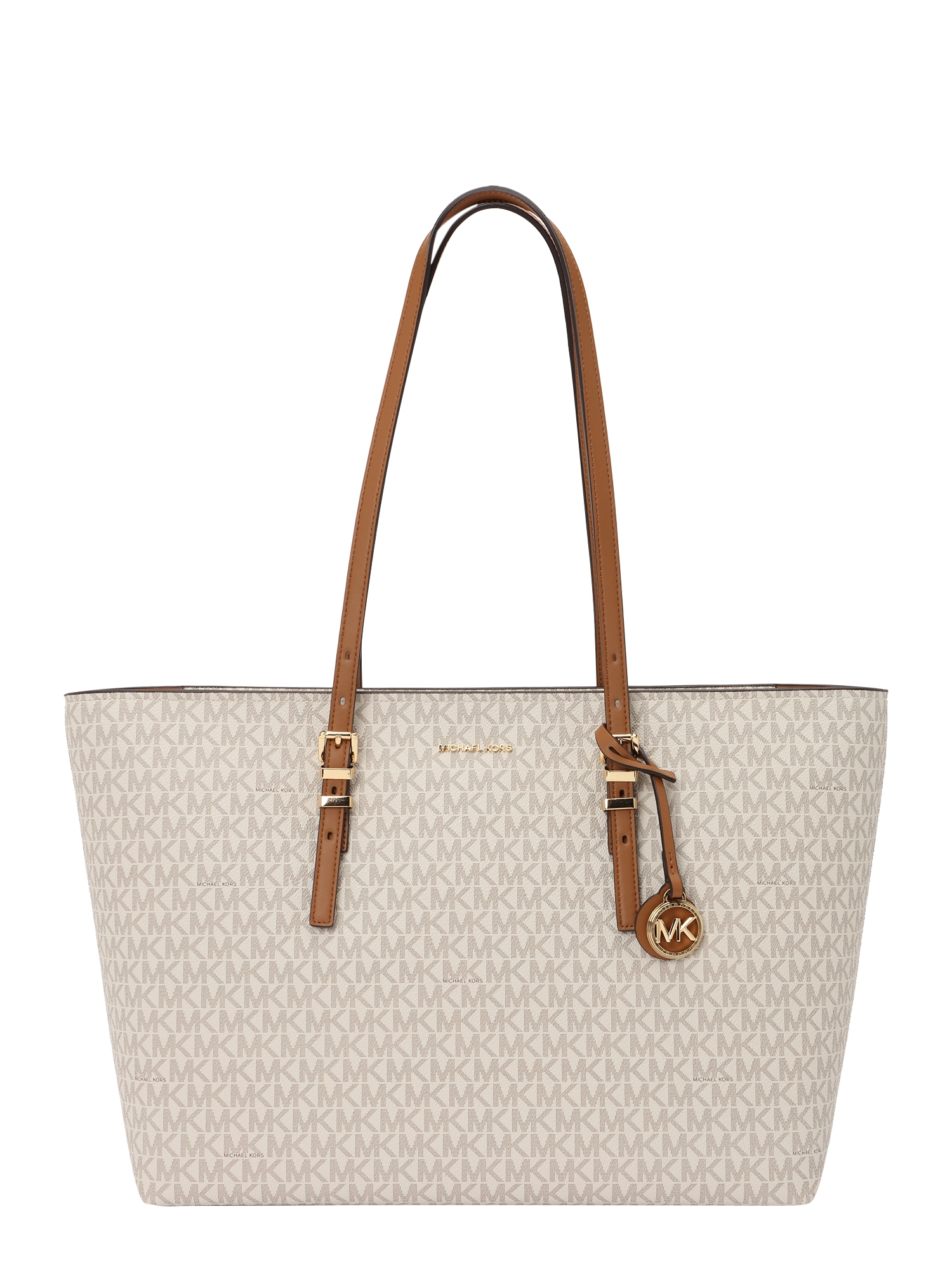 MICHAEL Michael Kors Ostoskassi tummabeige / offwhite