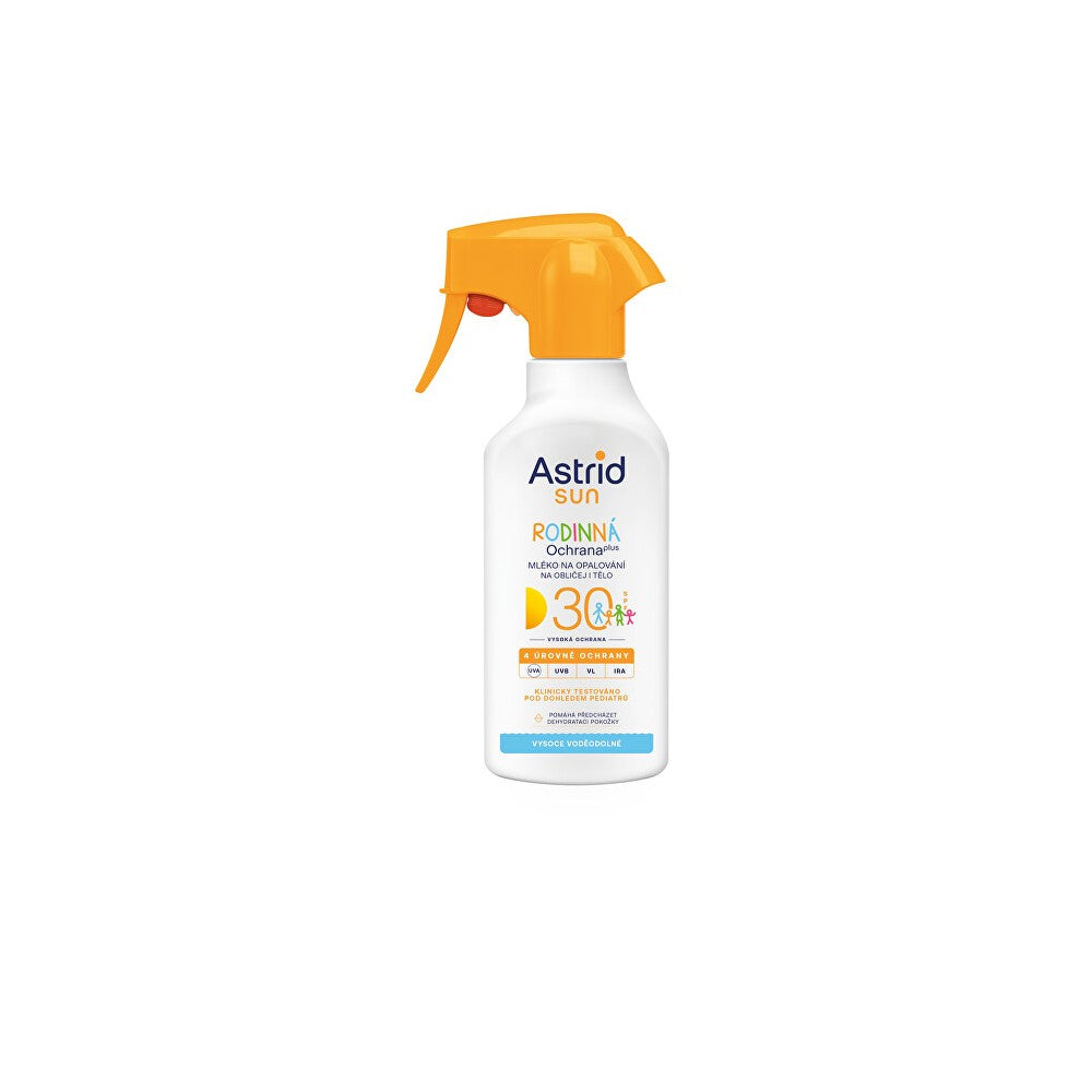Astrid Sun OF 30 - Perheen aurinkomaito suihkeena - 270 ml