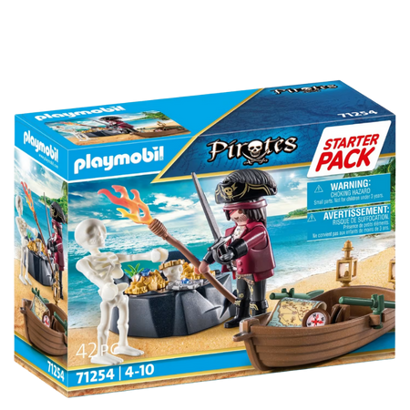 Playmobil Pirate with Row Boat