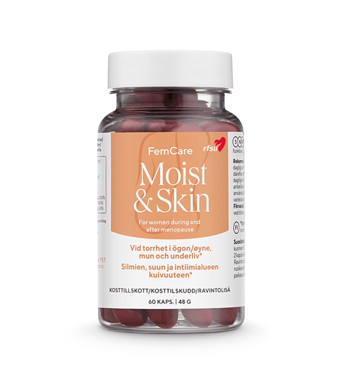 RFSU Fem Care Moist & Skin 60 kpl