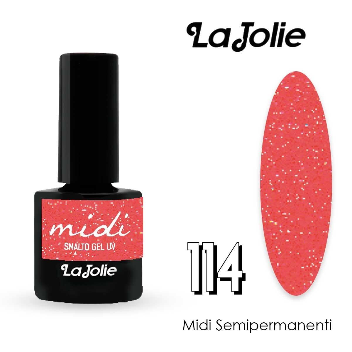 La jolie semi-permanent 7 ml nro 114