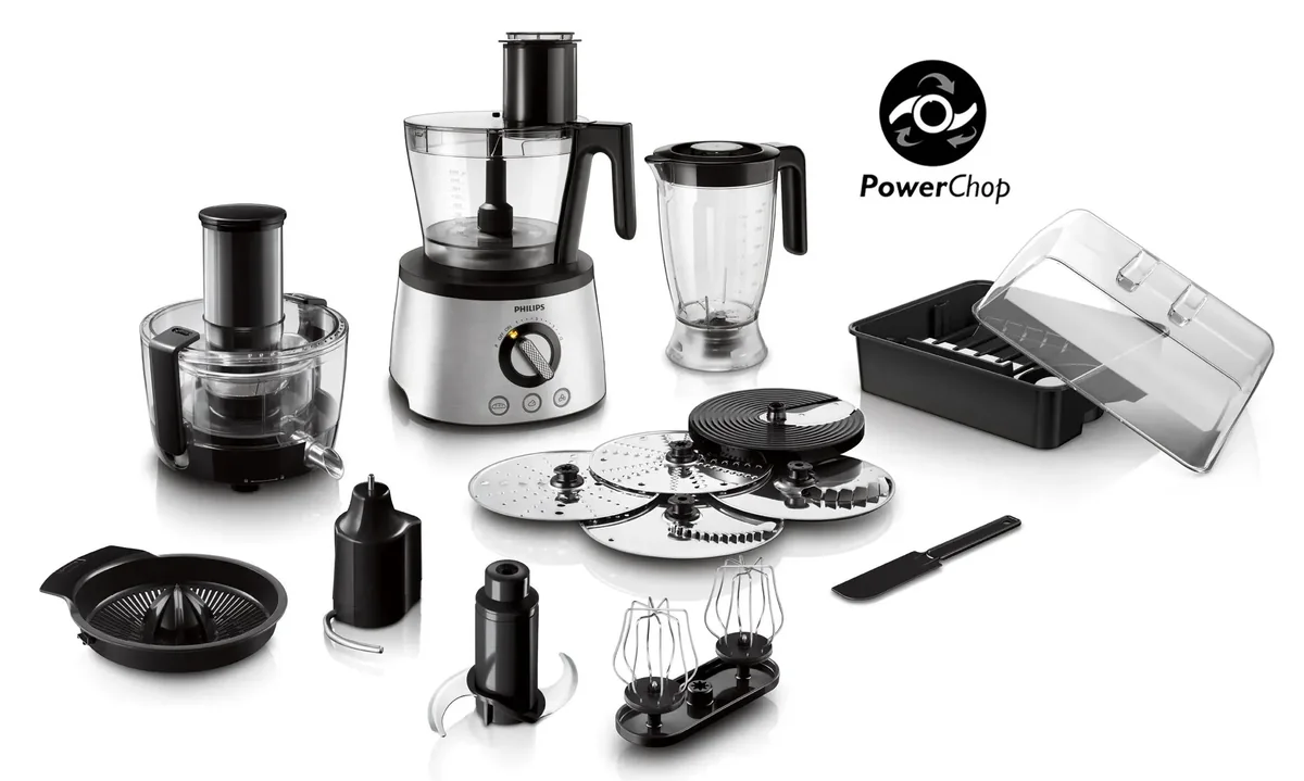 Philips Avance Collection HR7778 Compact 2 in 1 setup - Keittiökone - 1300 W