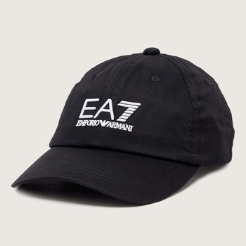 EA7 Emporio Armani Lippalakki musta / valkoinen
