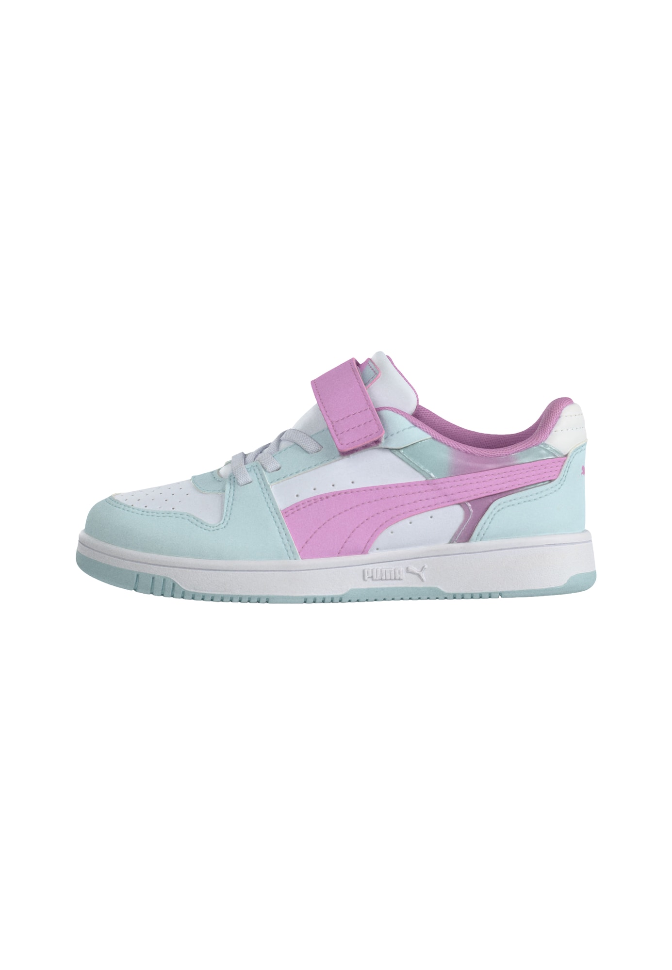 PUMA Tennarit 'Rebound Slam' vesi / eosiini / valkoinen