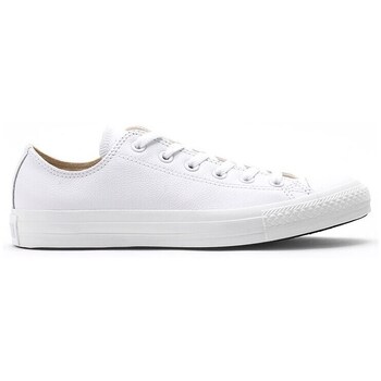 CONVERSE Matalavartiset tennarit 'Chuck Taylor All Star Leather' valkoinen