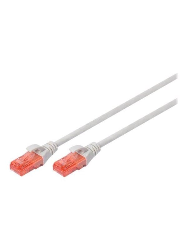 Digitus Patch Cord Lszh Rj-45 Cat 6 2.5m Harmaa