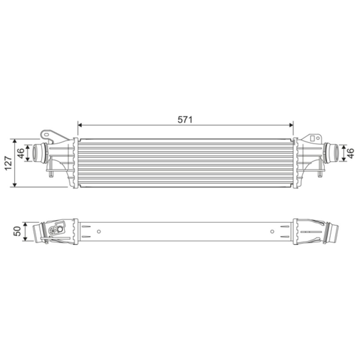 Välijäähdytin VALEO 818681