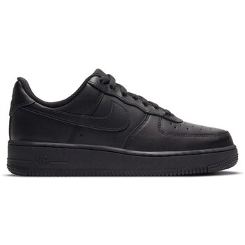 NIKE Matalavartiset tennarit 'AIR FORCE 1 07' musta