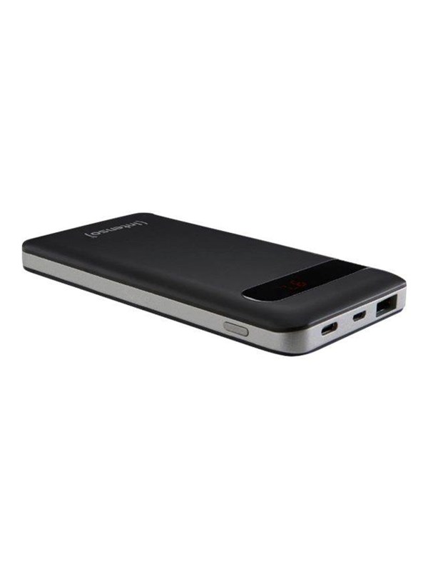 Intenso Powerbank PD10000 - Powerbank - 10000 mAh - 3 A - QC 3.0 (USB-C) - kaapelissa: USB-C - lajittelu