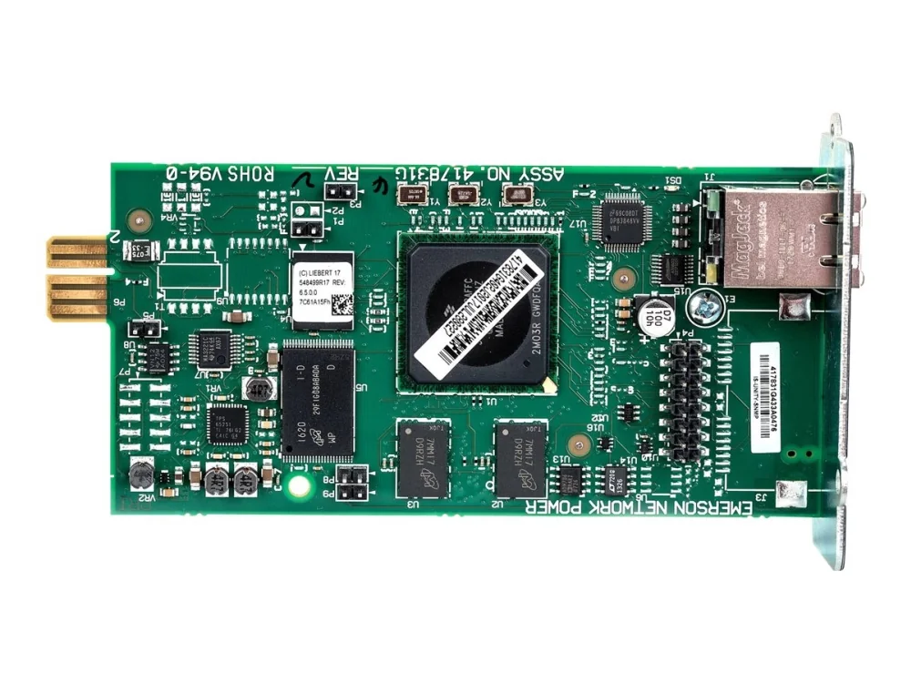 Vertiv Liebert IS-UNITY-SNMP, Sisäinen, Langallinen, RJ-45, Ethernet, 100 Mbit/s