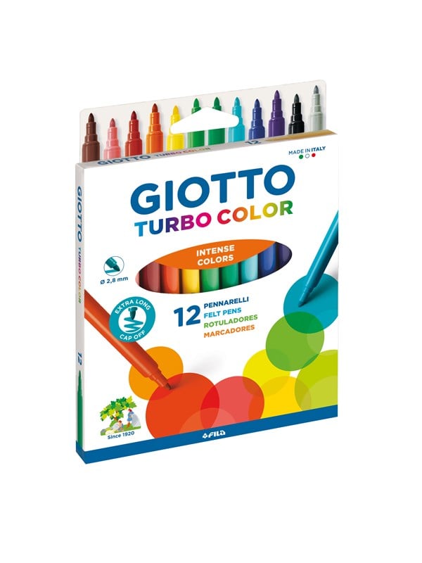 Giotto Turbo Color 12 pcs BL