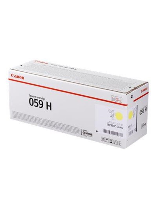 Canon Värikasetti, Keltainen 059 Hy 13.5k