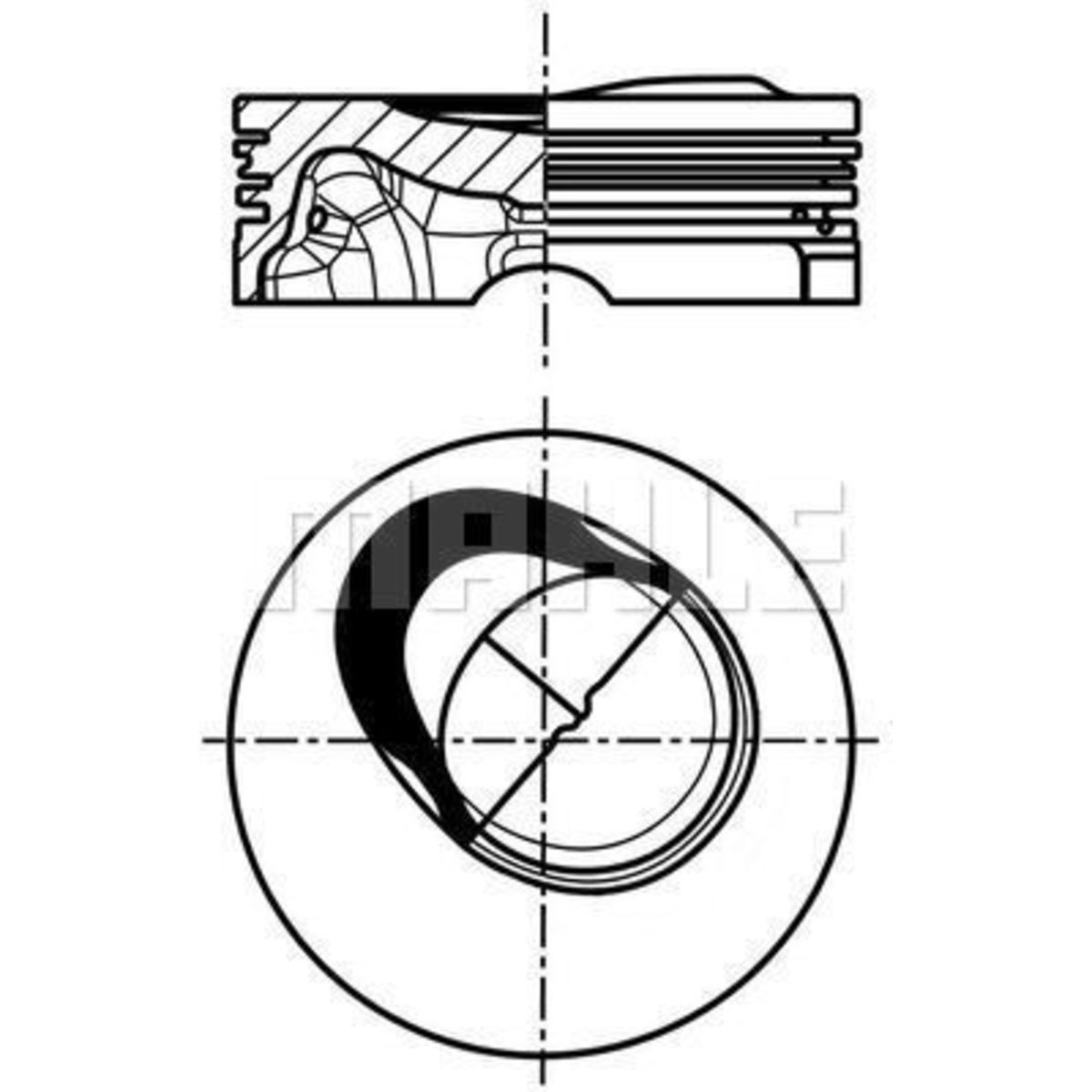 Männät MAHLE 028 PI 00130 000