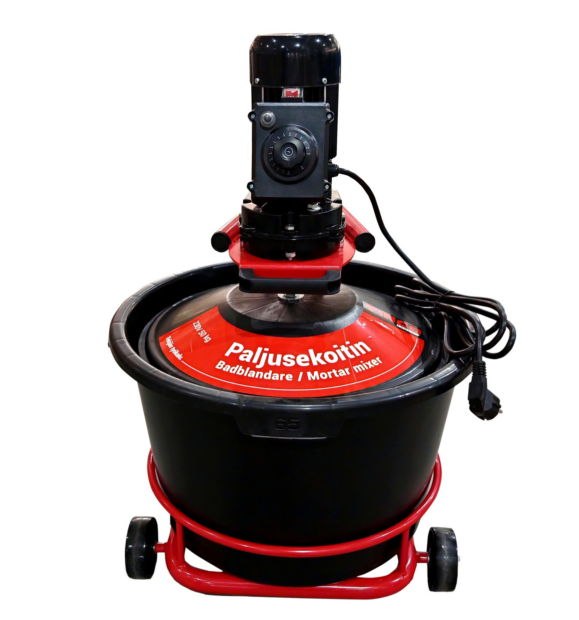 Paljusekoitin 50 kg 230 V, Timco