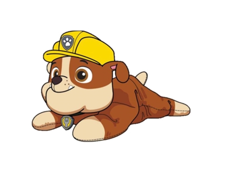 Paw Patrol Rubble Plush 20 cm