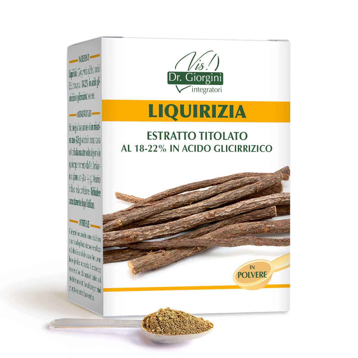Dr Giorgini Liquirizia Estratto Titolato Polvere Solubile 200 g — Integratore Erboristico