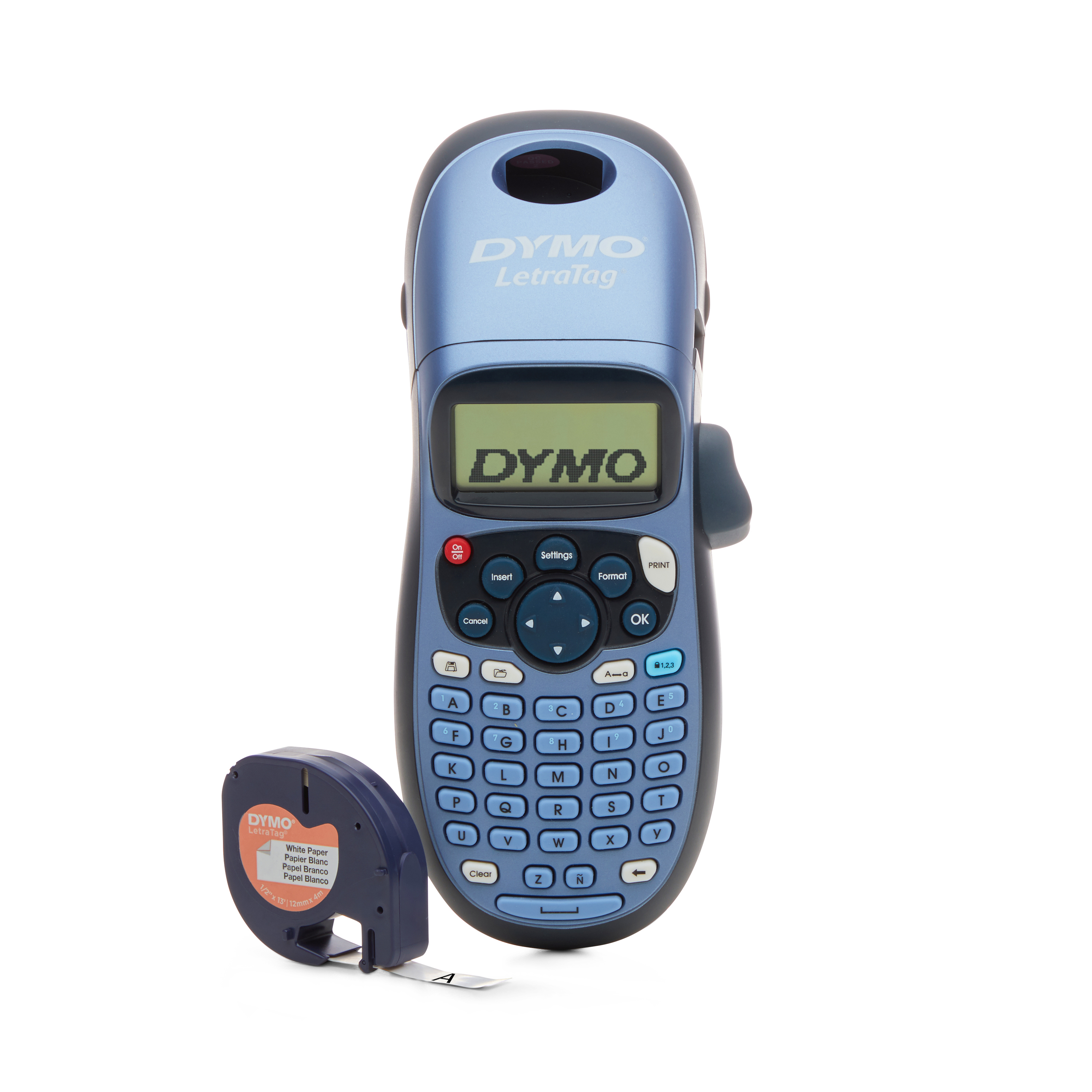DYMO LetraTag LT-100H kädessä pidettävä tarrakirjoitin