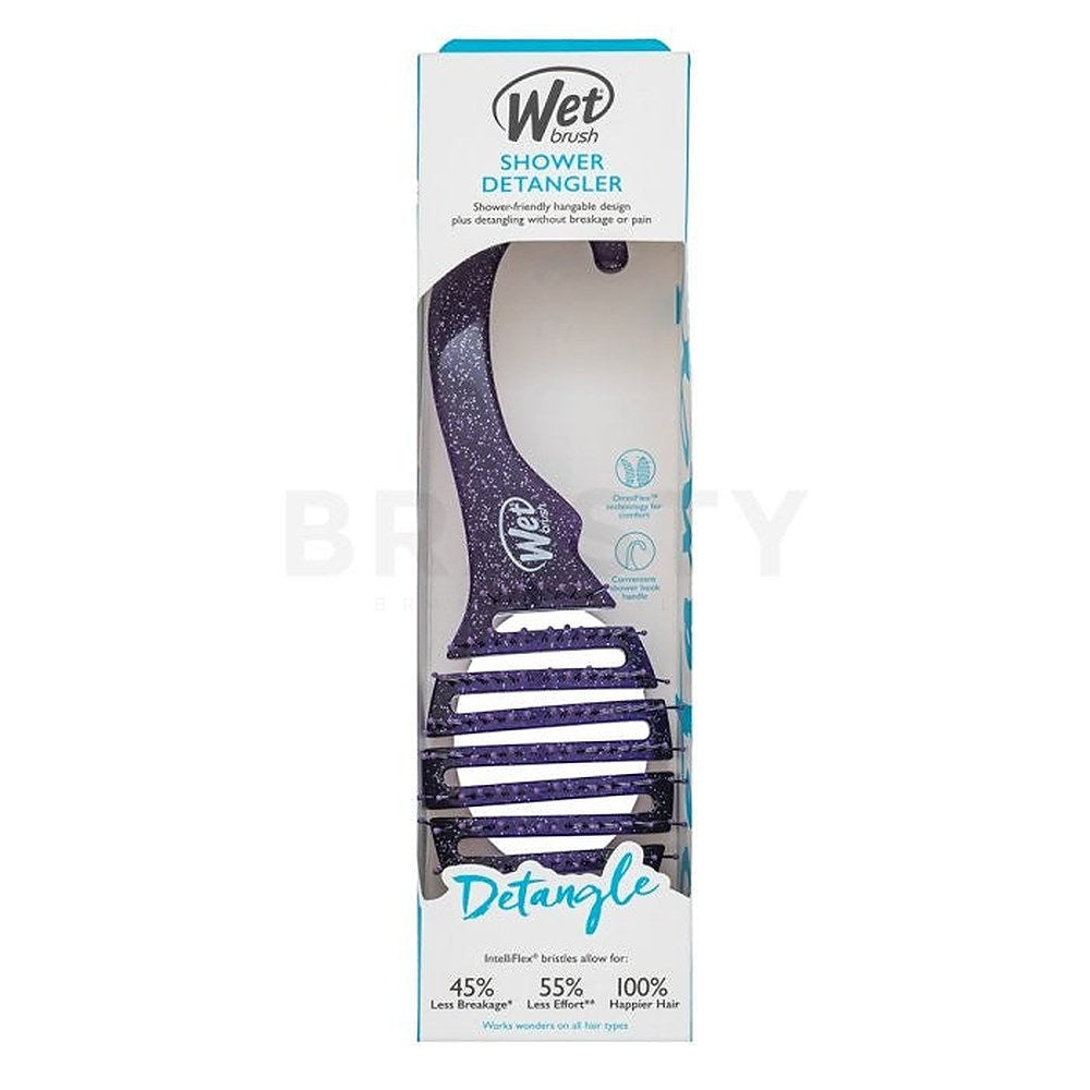 Märkäharja Shower Purple Glitter Brush