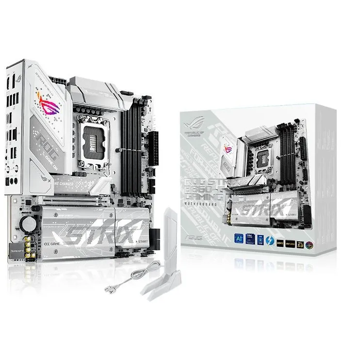 ASUS ROG STRIX B860-G GAMING WIFI Emolevy - Intel B860 - Intel LGA1851 - DDR5 RAM - Micro-ATX