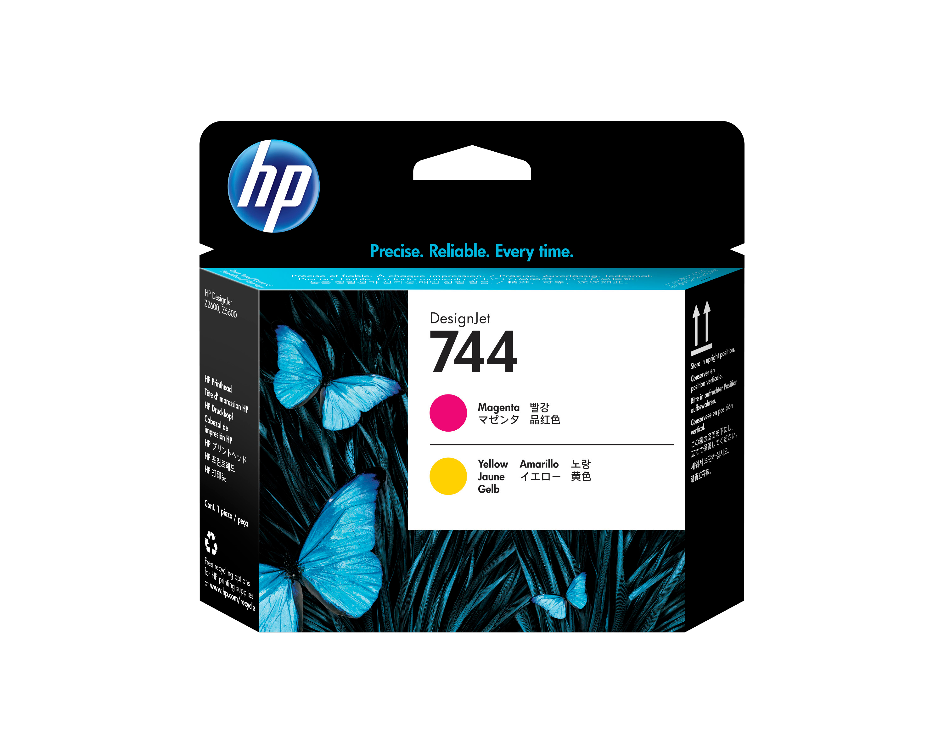 HP HP 744 Tulostuspää magenta/keltainen F9J87A Vastaa: N/A