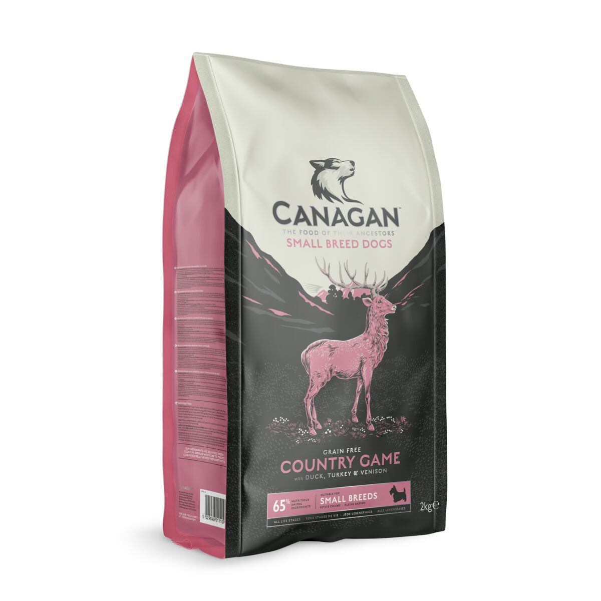 Canagan Country Game duck venison and rabbit - Small Breeds - dry dog food - 6kg