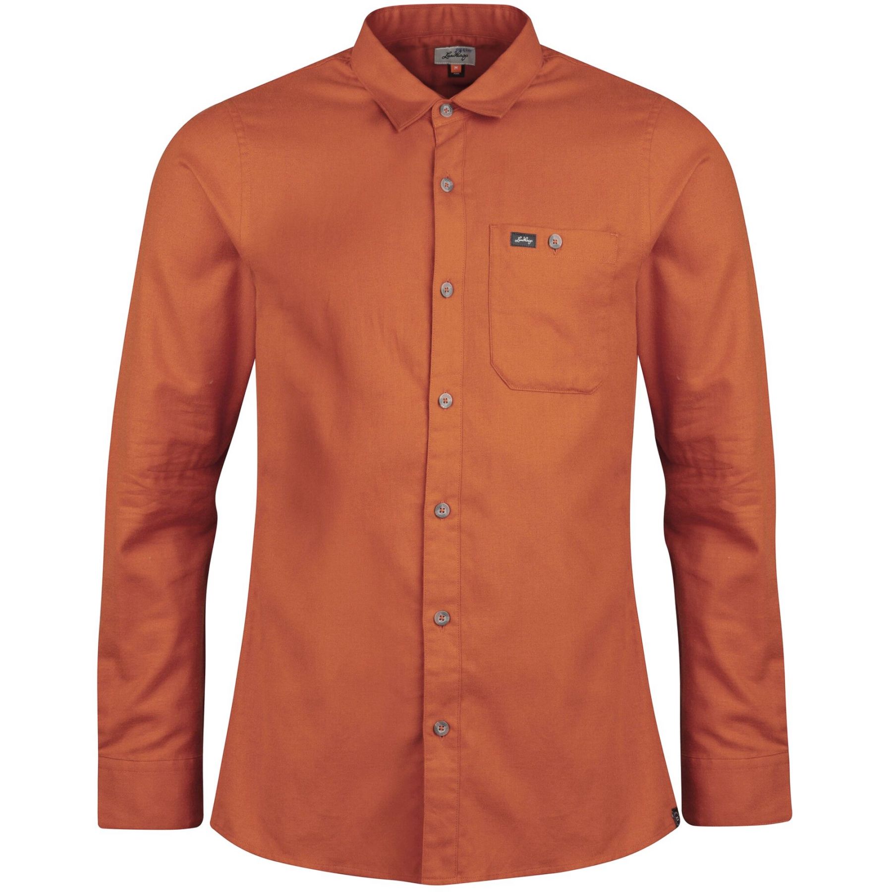 Lundhags Men's Ekren Solid LS Shirt miesten kauluspaita