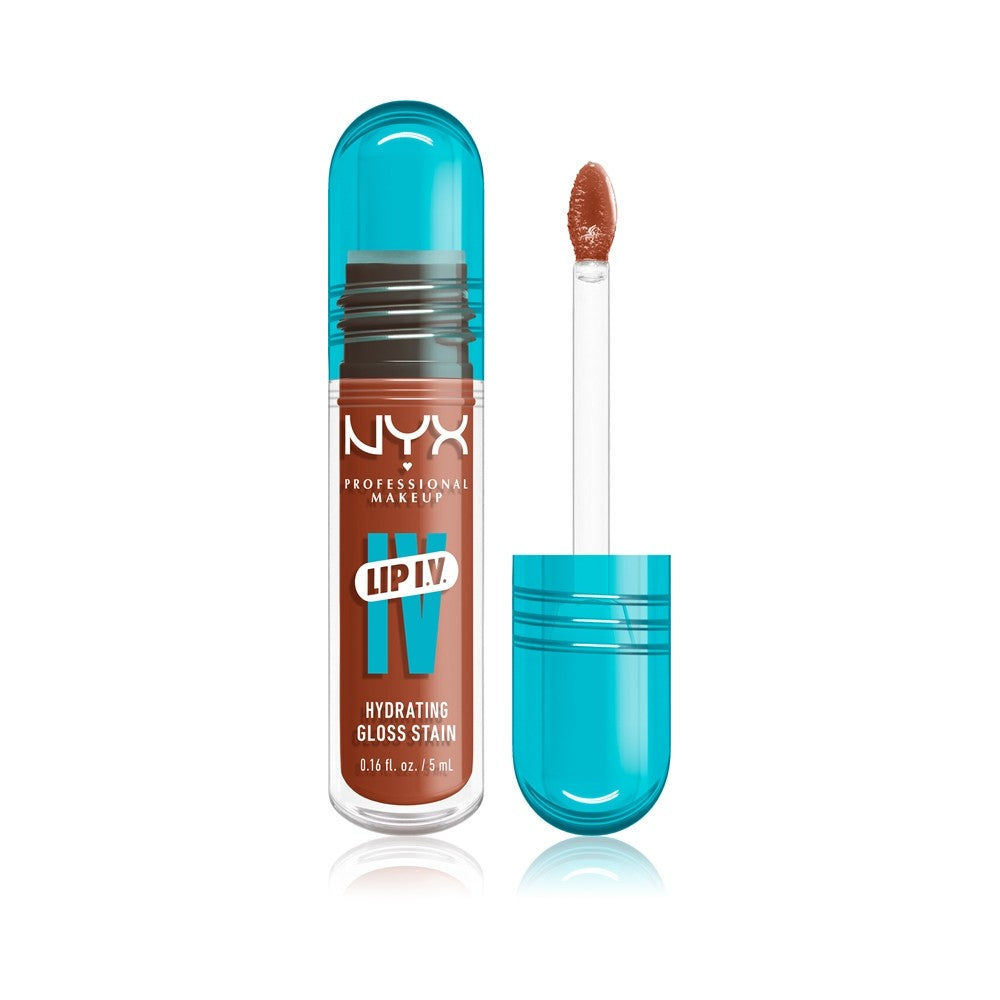 Nyx Lip IV Gloss 01 Caramel Drip 5 ml — Lucidalabbra