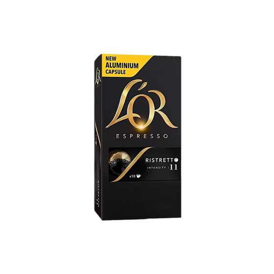 Kahvikapselit L'OR RISTRETTO, 10 kpl.