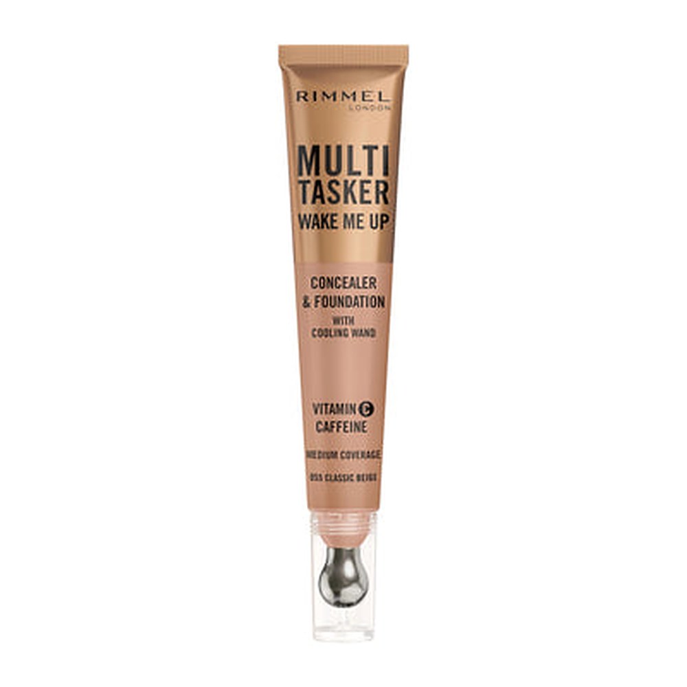 Rimmel Multi Tasker Wake Me Up Concealer & Foundation - Peitevoide 20 ml 055 Classic Beige