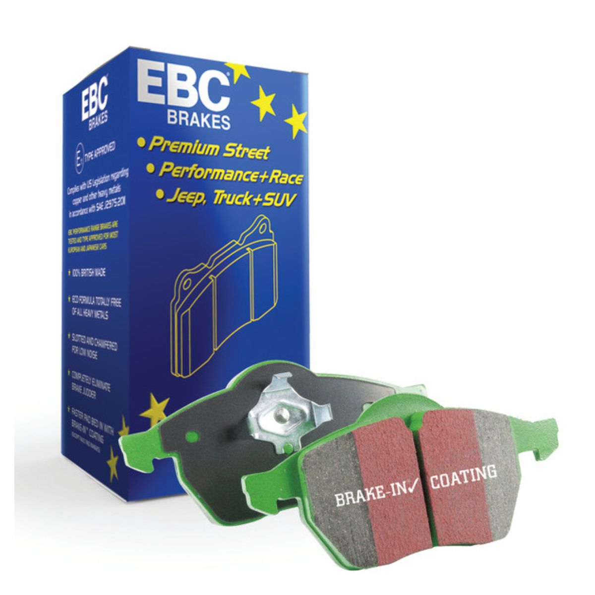 Jarrupalat, levyjarru EBC Brakes DP21823
