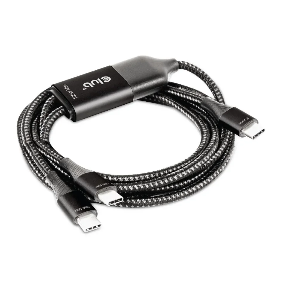 Club 3D - USB-C cable - 24 pin USB-C to 24 pin USB-C - 1.83 m