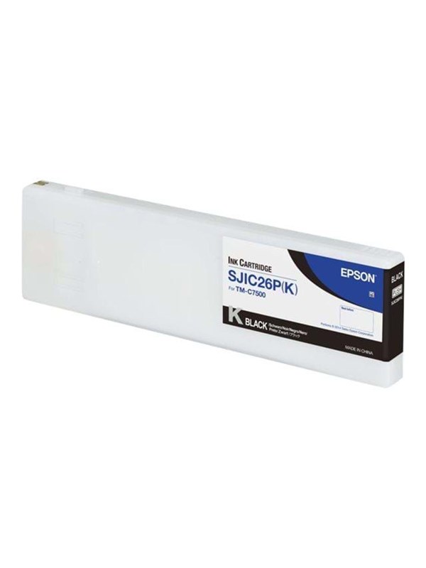 Epson Muste Musta Sjic26p - Colorworks Tm-c7500