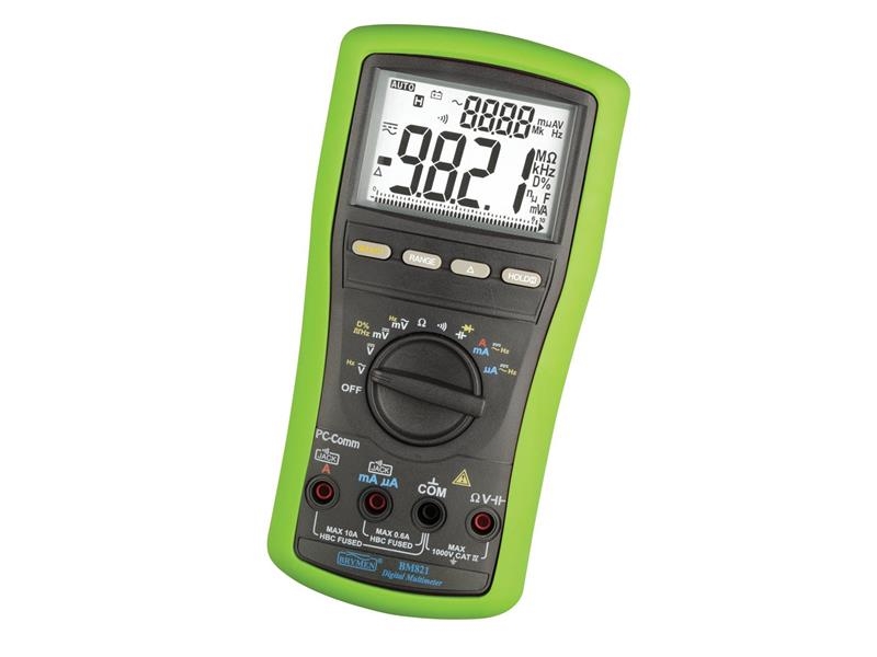 Elma Instruments Elma bm 821 Multi meter with PC communication cat iv
