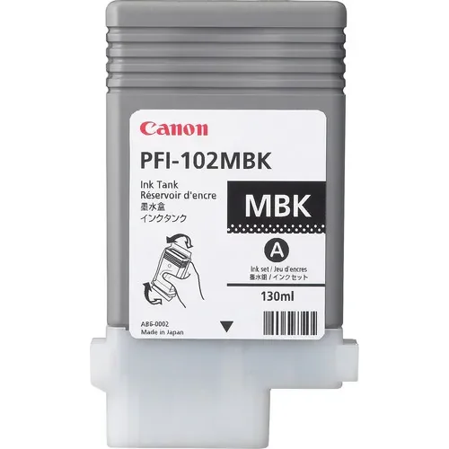 Canon Muste Matta Musta Pfi-102mbk - Ipf