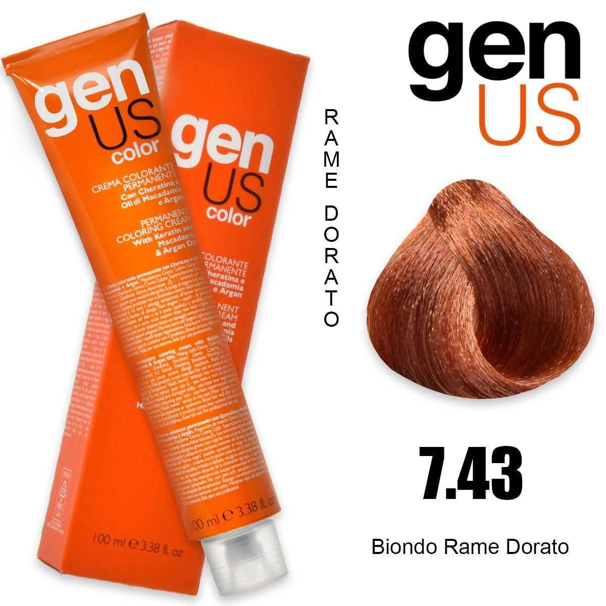 Pysyvä Värivoide Genus 100 ml 7,43